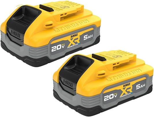 DCBP520-2 DeWalt 20V Max 5.0AH Power Stack Battery 2 Pack